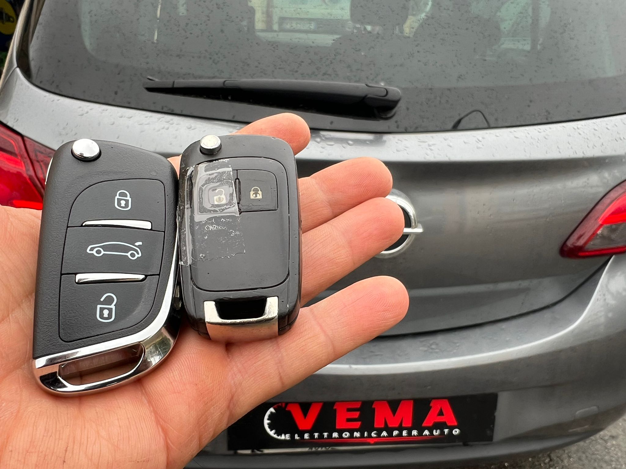 Chiave telecomando per Opel Corsa 5ª serie